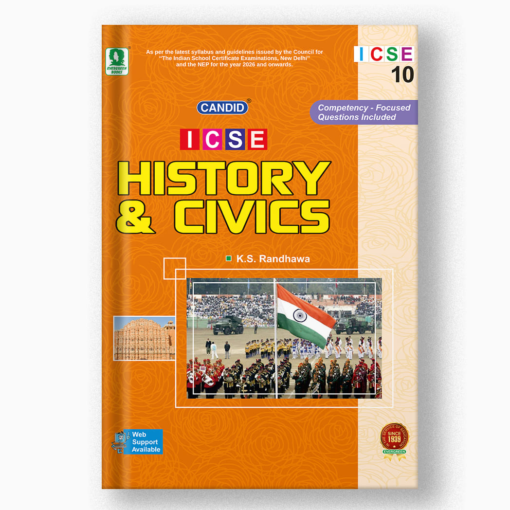 CANDID ICSE HISTORY AND CIVICS - 10