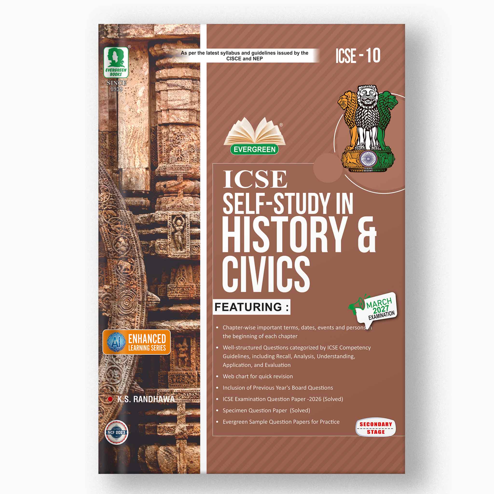 Buy Class 10 ICSE History And Civics Self-Study & Sample Papers