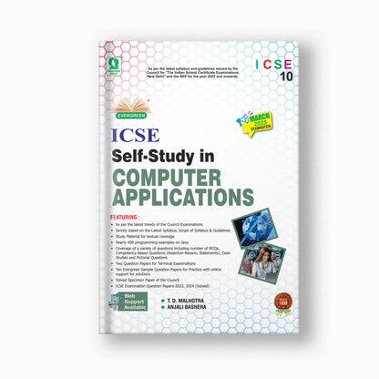 ICSE SELF-STUDY IN COMPUTER APPLICATIONS - 10