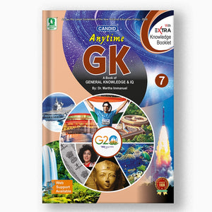 Class 7 Candid Anytime General Knowledge Book Front