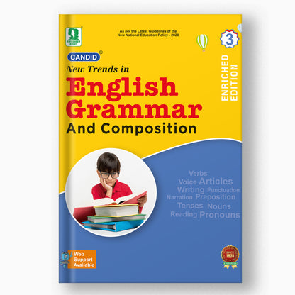 CANDID NEW TRENDS IN ENGLISH GRAMMAR AND COMPOSITION - 3