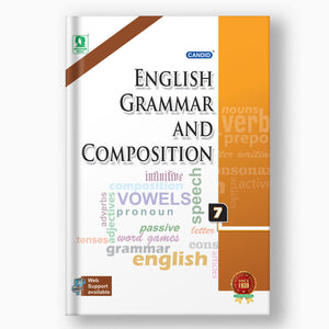 Class 7 Candid English Grammar And Composition Book Front