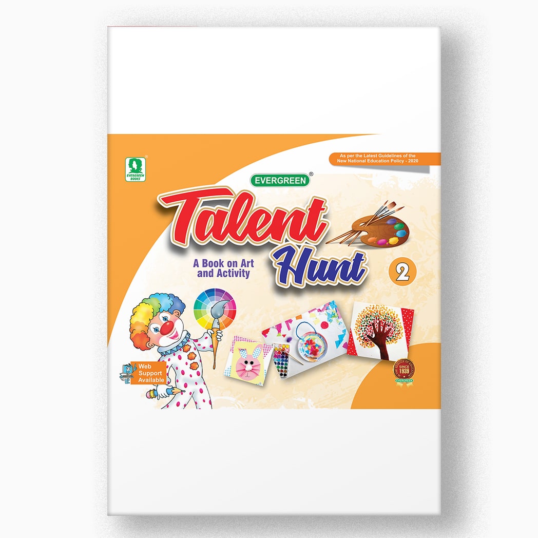 Buy Class 2 Evergreen Talent Hunt | Art & Craft Activity Book for Kids