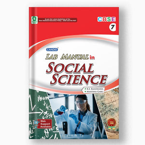 Class 7 CBSE Lab Manual In Social Science Book Front