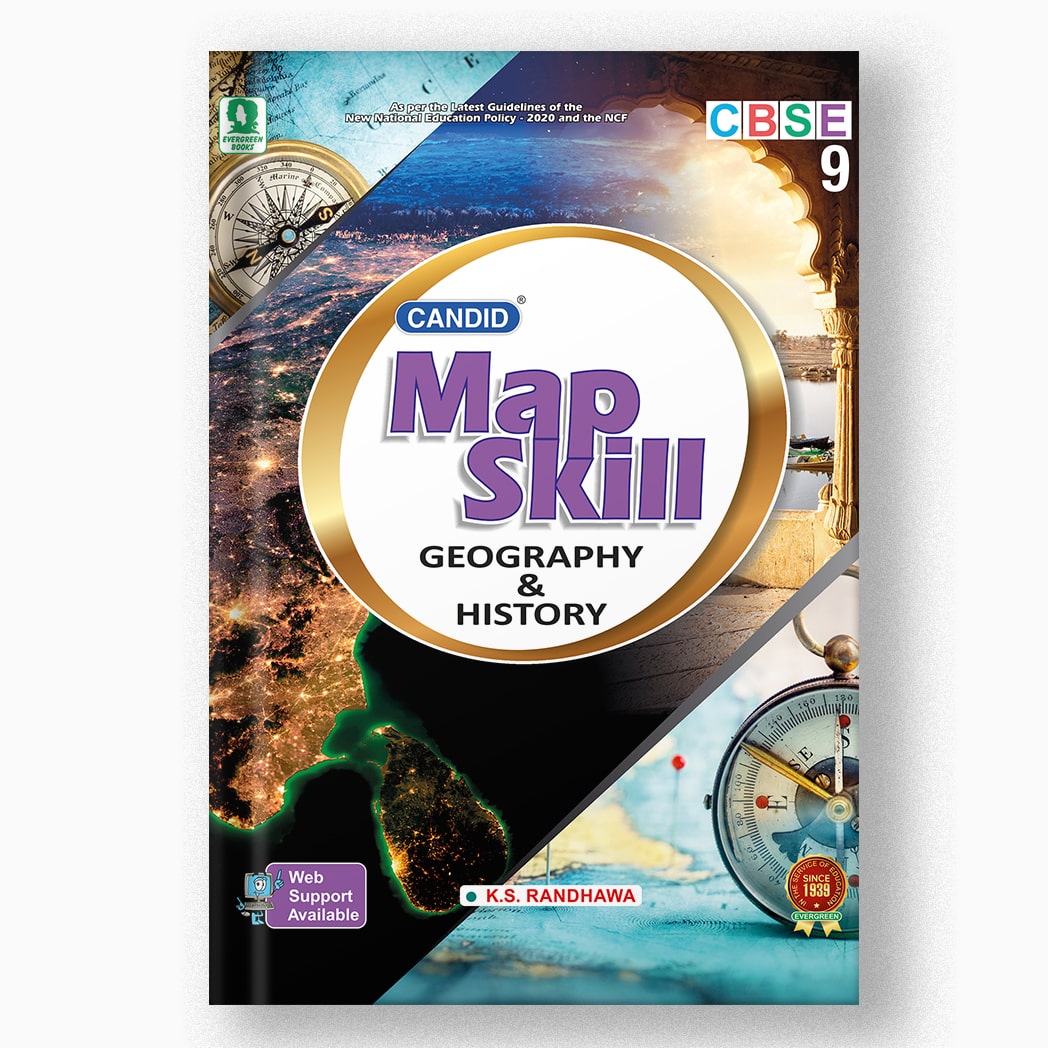 Mapbook Class 9 Buy CBSE Class 9 Map Skill Book | NCERT Books