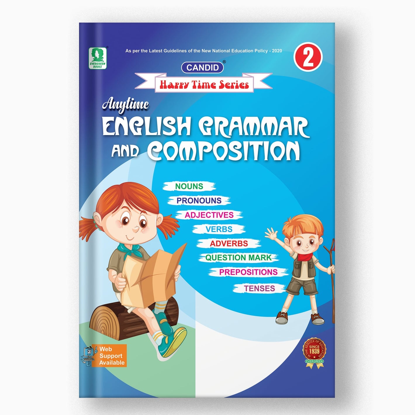 CANDID ANYTIME ENGLISH GRAMMAR AND COMPOSITION - 2