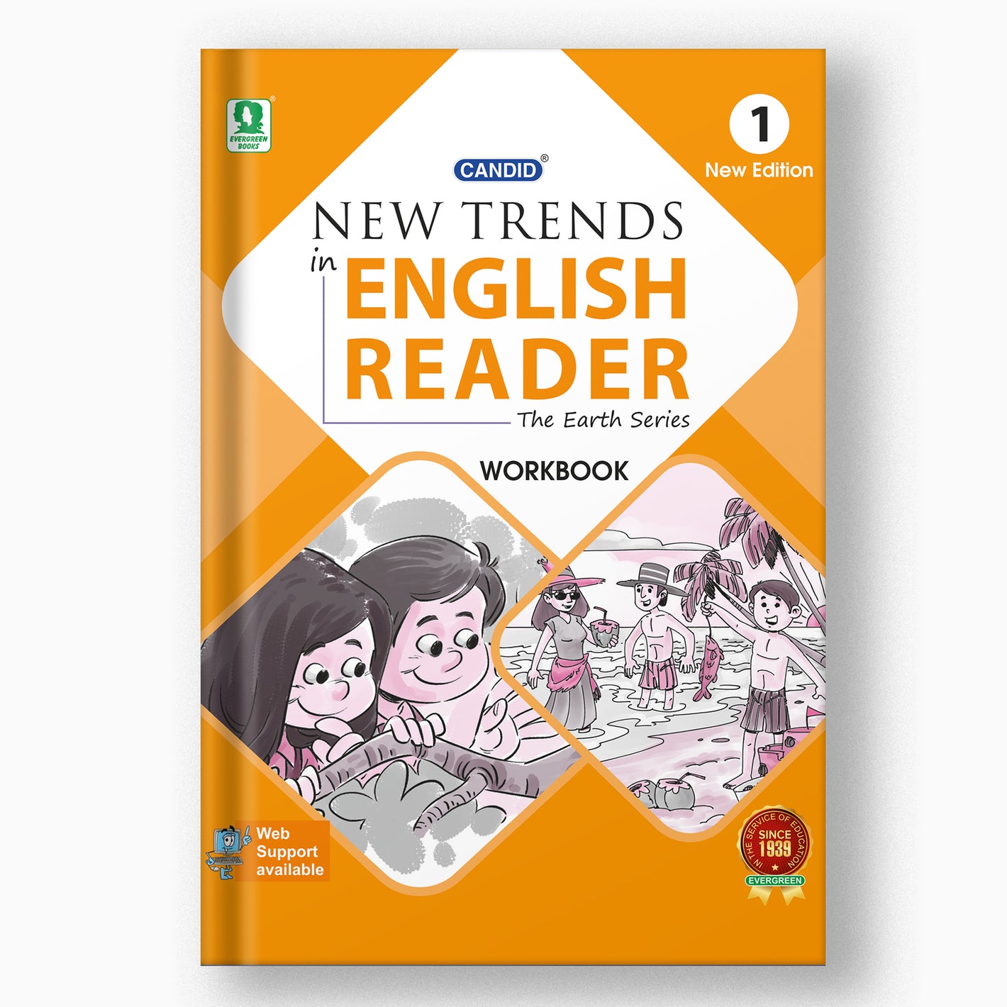 NEW TRENDS IN ENGLISH READER WORK BOOK - 1