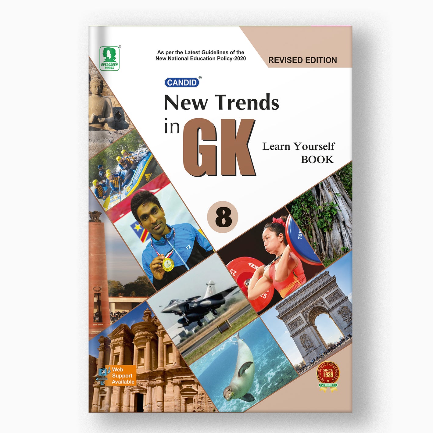 NEW TRENDS IN G.K (WITH WORKSHEETS & FLASH CARDS) - 8