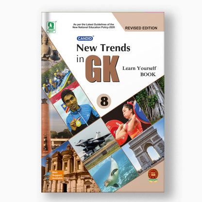 NEW TRENDS IN G.K (WITH WORKSHEETS & FLASH CARDS) - 8