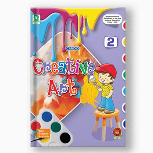 Class 2 Candid Creative Art Book Front
