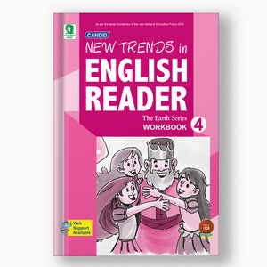 NEW TRENDS IN ENGLISH READER WORK BOOK - 4