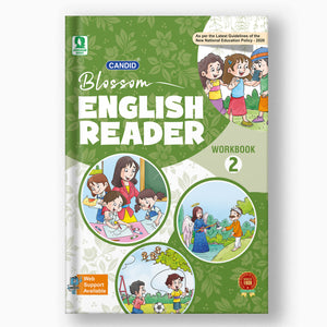 CANDID BLOSSOM ENGLISH READER WORKBOOK - 2