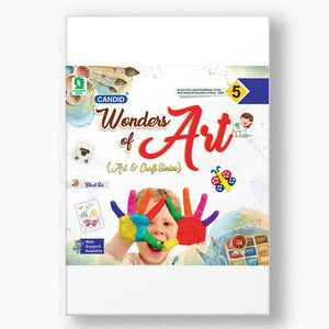 Class 5 Candid Wonders Of Art Book Front