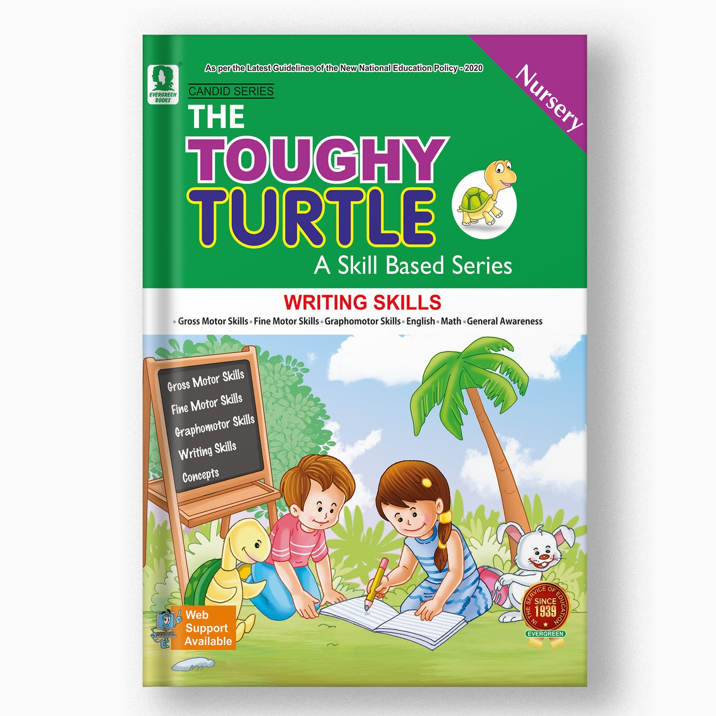 THE TOUGHY TURTLES - WRITING SKILLS-NURSERY