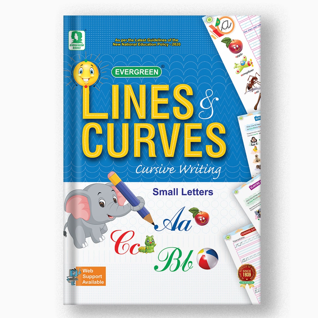 LINES AND CURVES CURSIVE WRITING SMALL