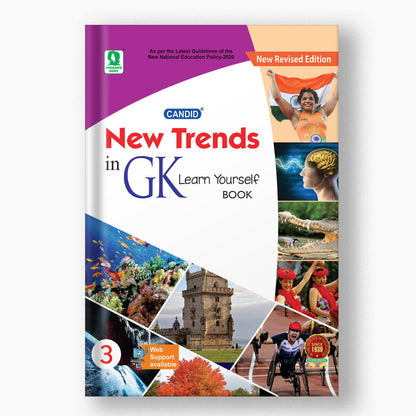 NEW TRENDS IN G.K (WITH WORKSHEETS & FLASH CARDS) - 3