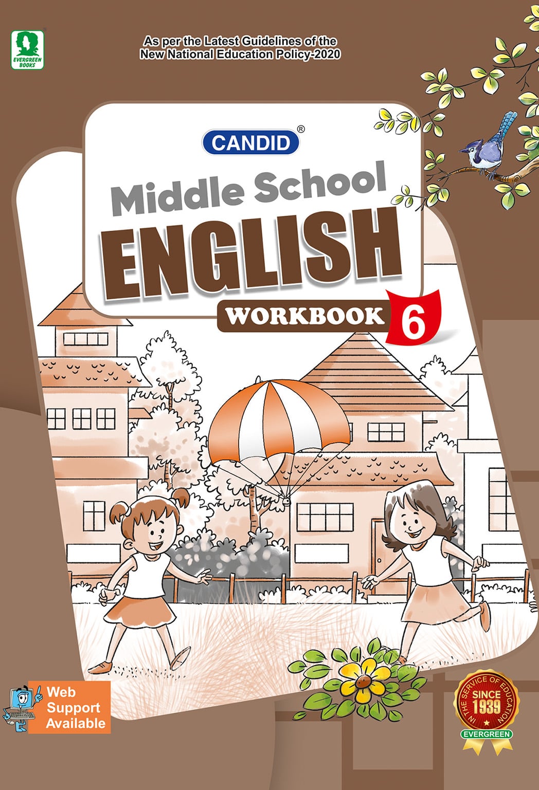 CANDID MIDDLE SCHOOL ENGLISH WORKBOOK - 6