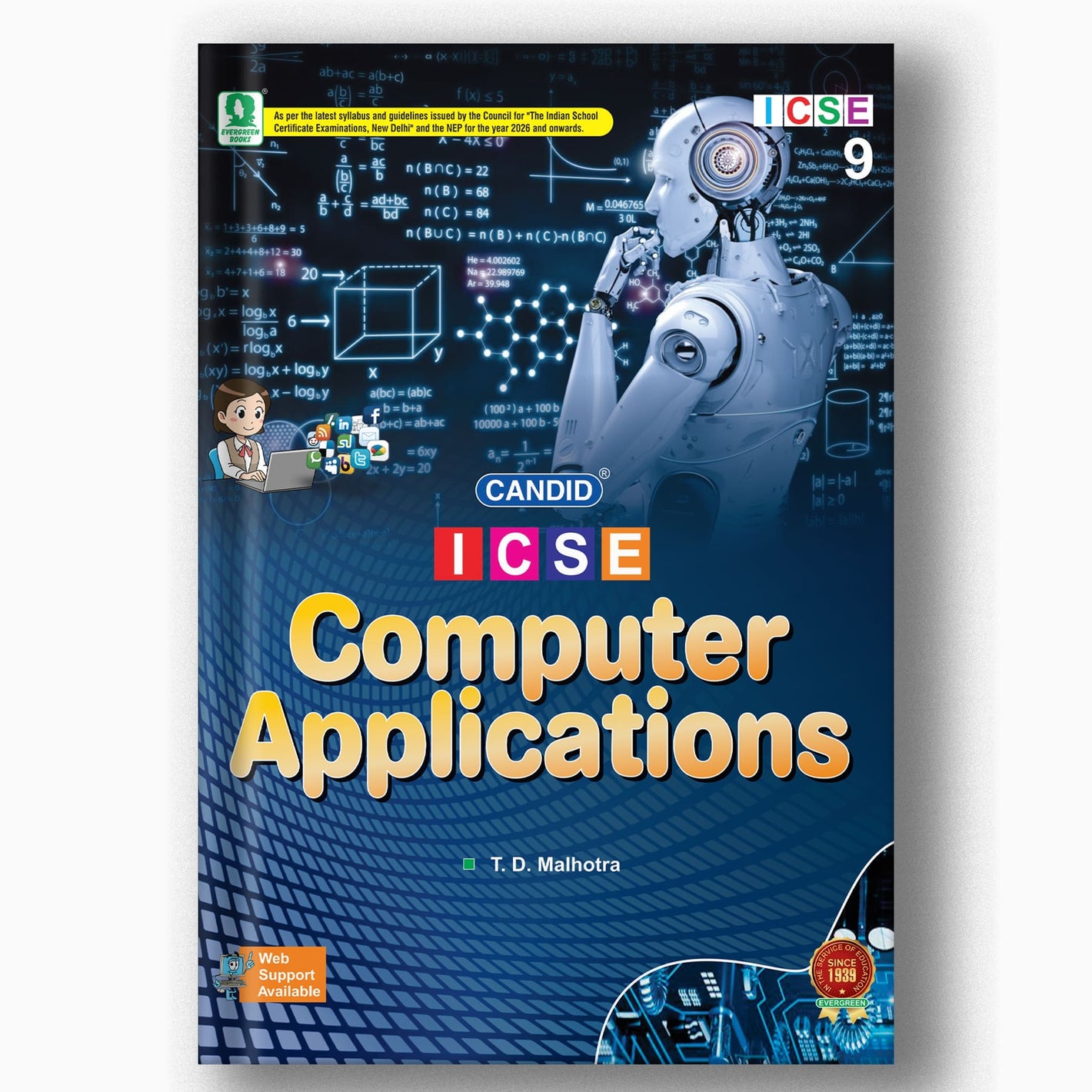 CANDID ICSE COMPUTER APPLICATIONS - 9