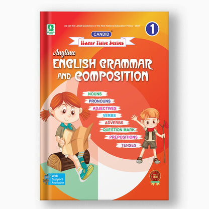 CANDID ANYTIME ENGLISH GRAMMAR AND COMPOSITION - 1