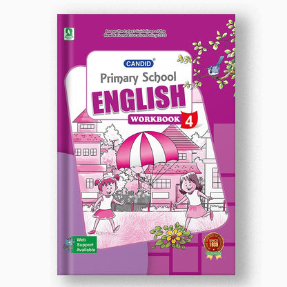 CANDID PRIMARY SCHOOL ENGLISH WORKBOOK - 4