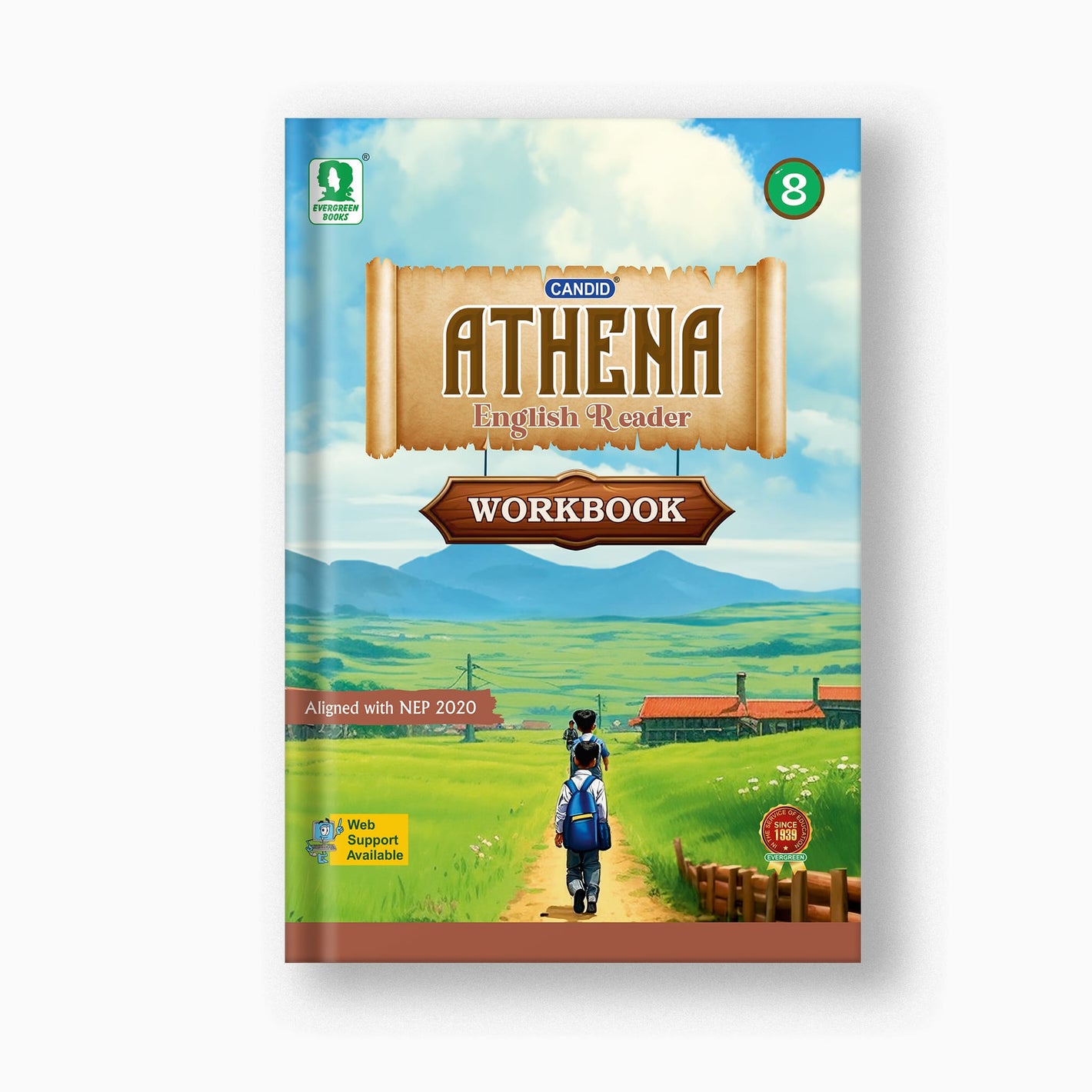 Athena English Reader Workbook - 8