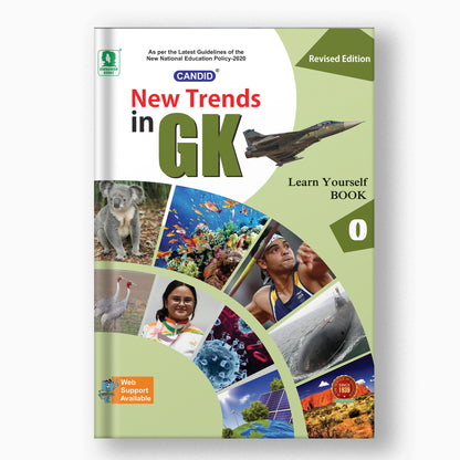 NEW TRENDS IN G.K (WITH WORKSHEETS & FLASH CARDS) - 0