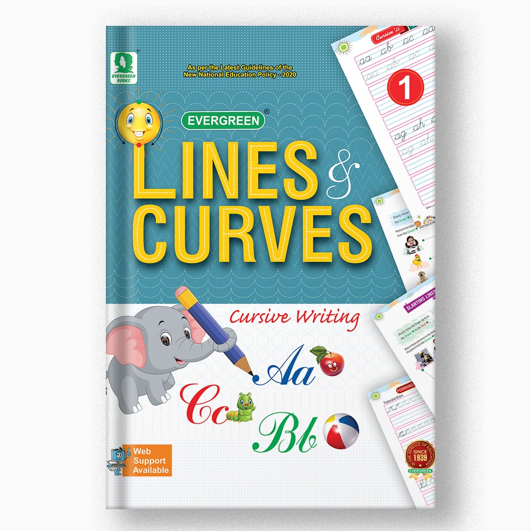 LINES AND CURVES CURSIVE WRITING - 1