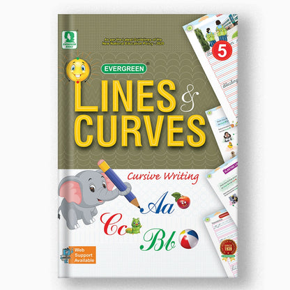 LINES AND CURVES CURSIVE WRITING - 5