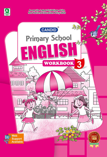 CANDID PRIMARY SCHOOL ENGLISH WORKBOOK - 3