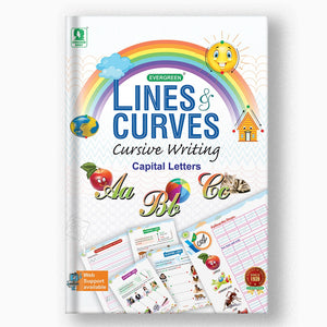 LINES AND CURVES CURSIVE WRITING CAPITAL