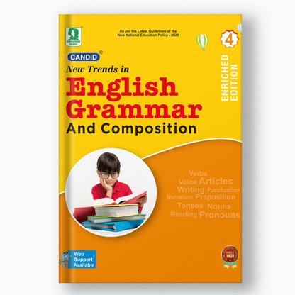 CANDID NEW TRENDS IN ENGLISH GRAMMAR AND COMPOSITION - 4