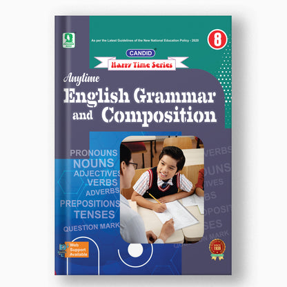 CANDID ANYTIME ENGLISH GRAMMAR AND COMPOSITION - 8