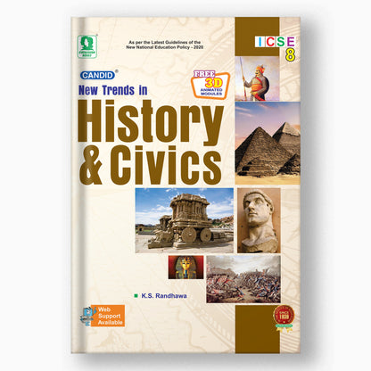 NEW TRENDS IN ICSE HISTORY AND CIVICS - 8