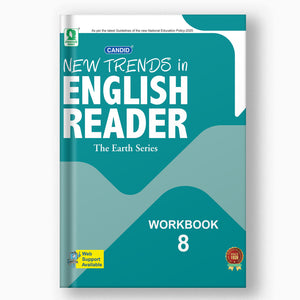 NEW TRENDS IN ENGLISH READER WORK BOOK - 8