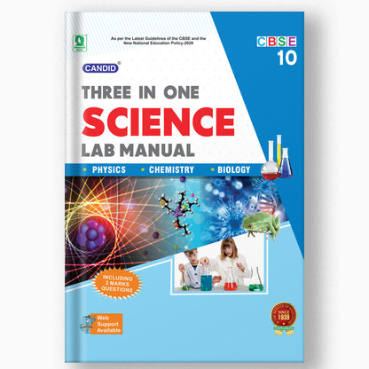 CANDID 3-IN-1 SCIENCE LAB MANUAL - 10