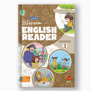 CANDID BLOSSOM ENGLISH READER WORKBOOK - 3