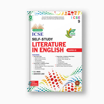 ICSE Self-Study in Literature in English - 9 (PAPER II)