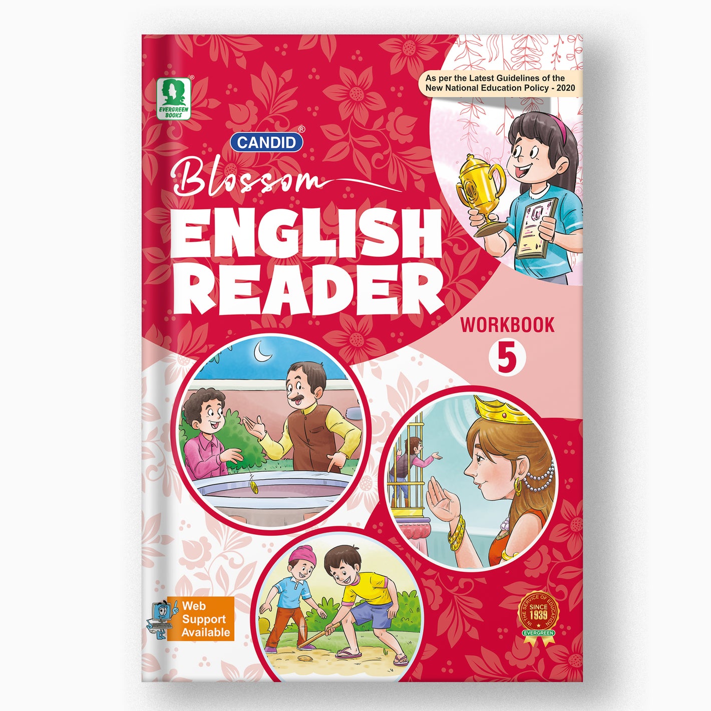 CANDID BLOSSOM ENGLISH READER WORKBOOK - 5