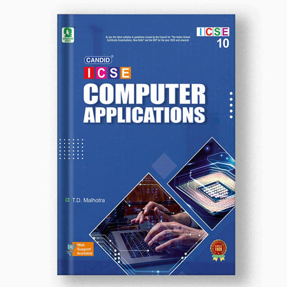 CANDID ICSE COMPUTER APPLICATIONS - 10