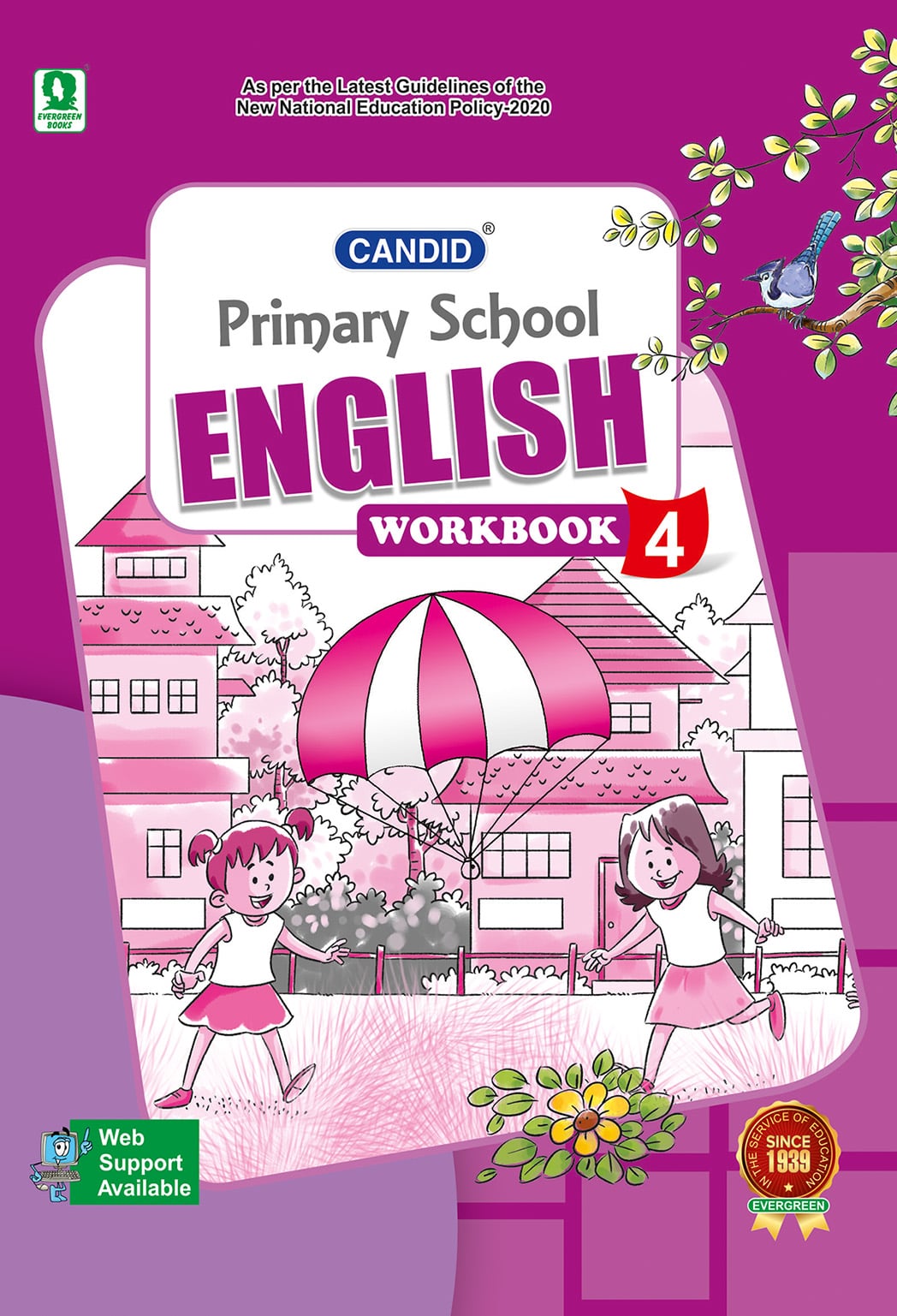 CANDID PRIMARY SCHOOL ENGLISH WORKBOOK - 4