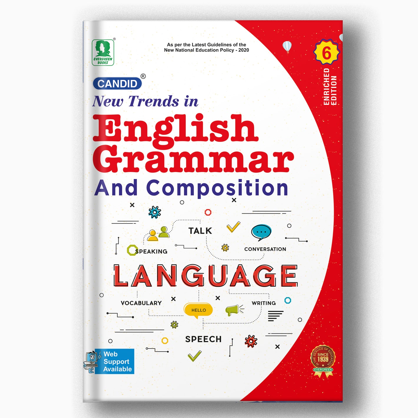 CANDID NEW TRENDS IN ENGLISH GRAMMAR AND COMPOSITION - 6