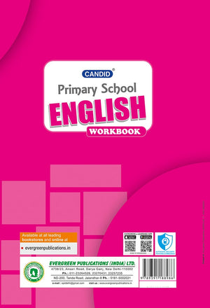 CANDID PRIMARY SCHOOL ENGLISH WORKBOOK - 3