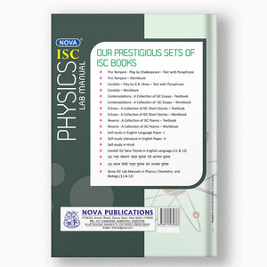 Nova ISC Physics Lab Manual - 12