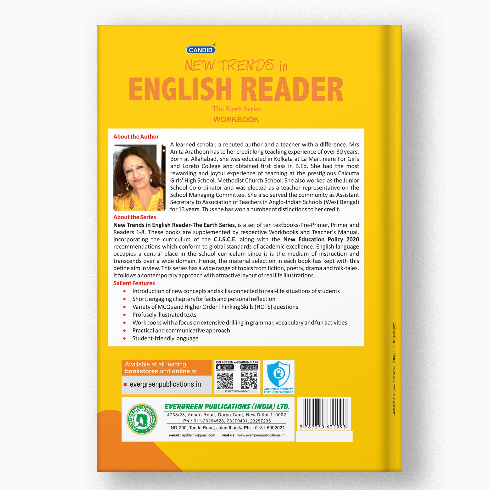 Buy Class 7 New Trends in English Reader Workbook | Evergreen