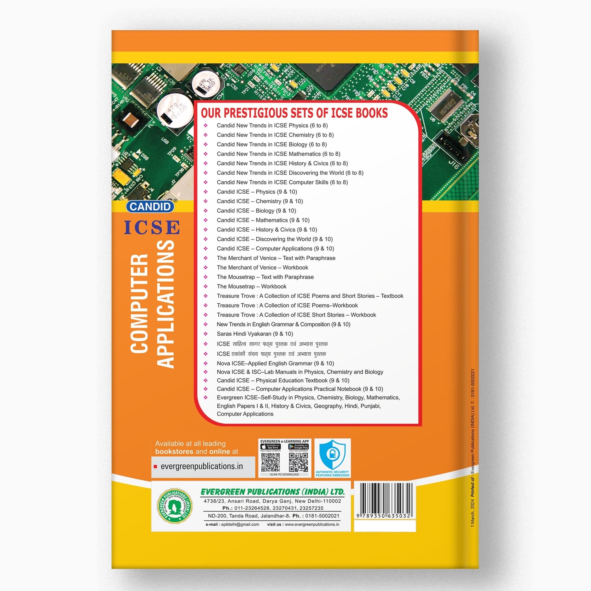 Buy Class 9 ICSE Computer Applications Practical Notebook
