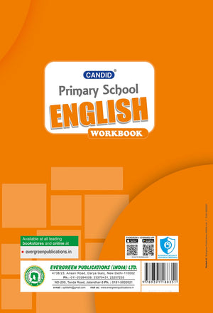 CANDID PRIMARY SCHOOL ENGLISH WORKBOOK - 1