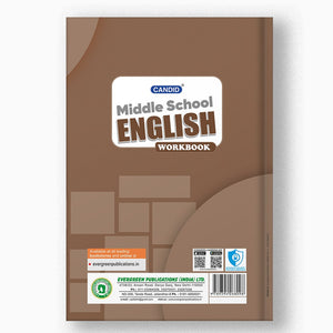 CANDID MIDDLE SCHOOL ENGLISH WORKBOOK - 6