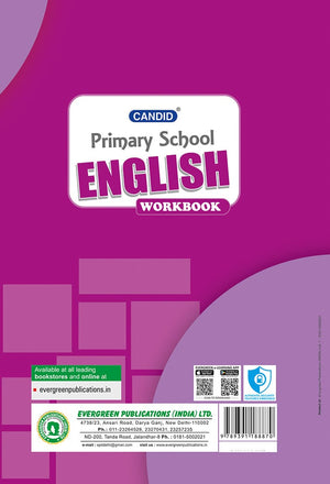 CANDID PRIMARY SCHOOL ENGLISH WORKBOOK - 4