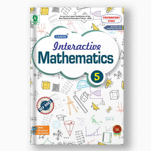 Class 5 Candid Interactive Mathematics Book Front