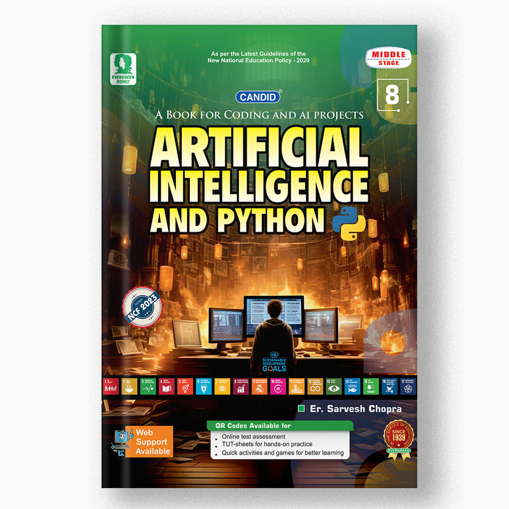 Buy Class 8 CBSE Artificial Intelligence & Python Book | NCERT Book